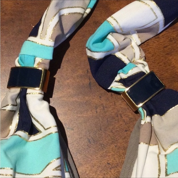 “TRINA TURK” Disco Deco Halter Neck Bathing Suit - Picture 9 of 16